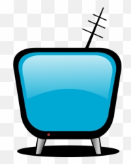 Television Tv Tube Boob - Clip Art Emoji