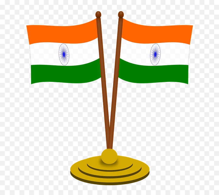 India Flag Independence - Indian Flag Clipart Png Emoji,Emoji 2 Independence Day