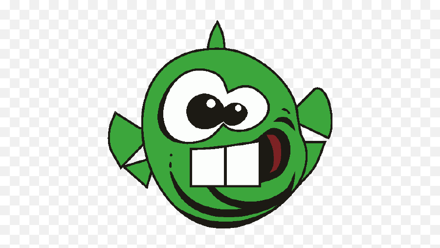Commander Keen Dopefish Emoji,Godzilla Emoticon