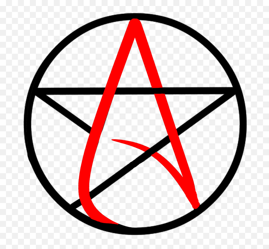 Pentagram Pentacle Drawing Wicca Magic - Dark Mlp Cutie Mark Emoji,Pentagram Emoji