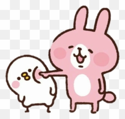 Freetoedit Cute Kawaii Animal Poke Love - Piske And Usagi Phone Emoji,Poke Emoji
