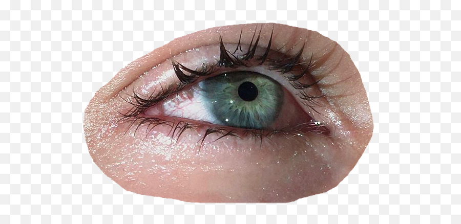 Eyes Eye Crying Cry Blueeyes Tears Grunge Aesthetic Ind - Aesthetic Crying Eye Emoji,Crying Eyes Emoji