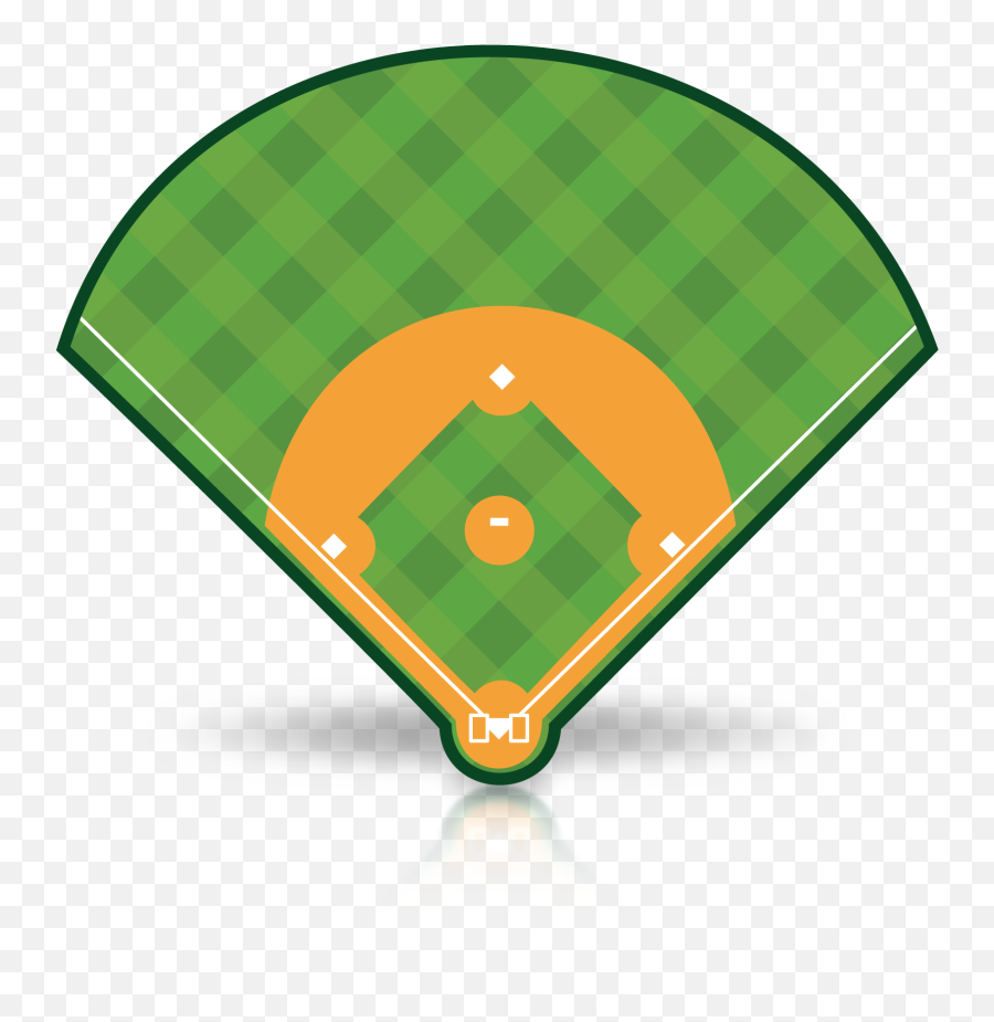 Baseball Diamond Baseball Clipart Png - Diamond Clipart Baseball Field Emoji,Emoji Baseball And Diamond
