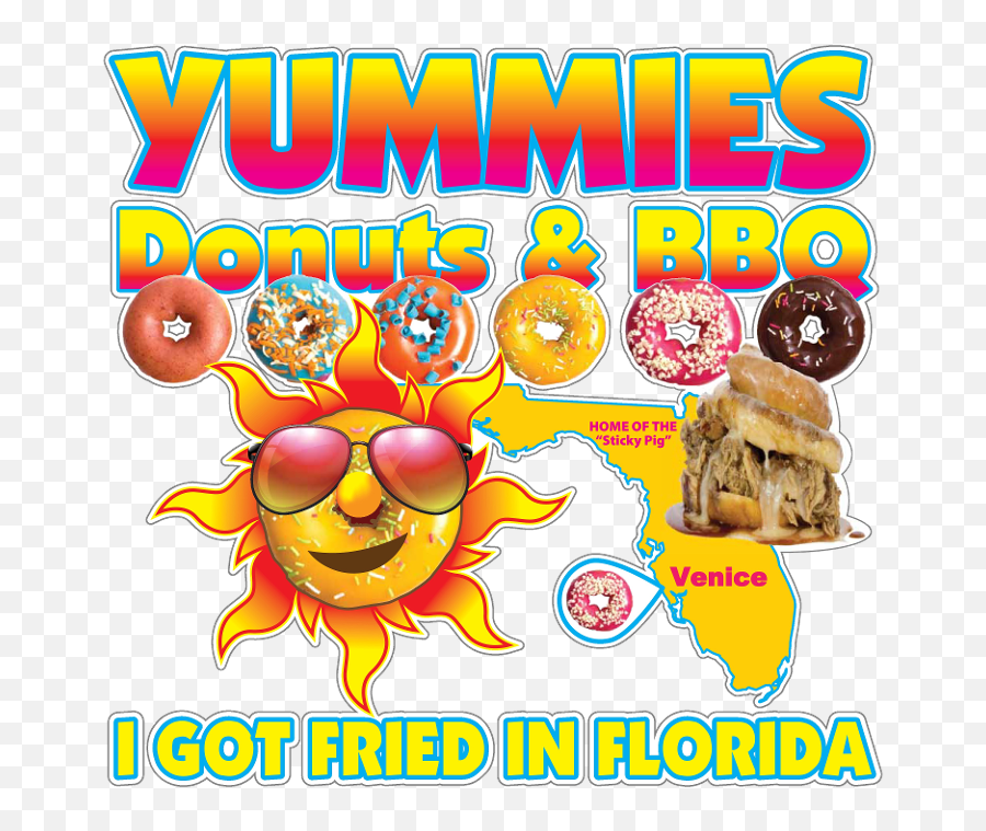 Yummies Donuts U0026 Bbq - Cartoon Emoji,Mimosa Emoji