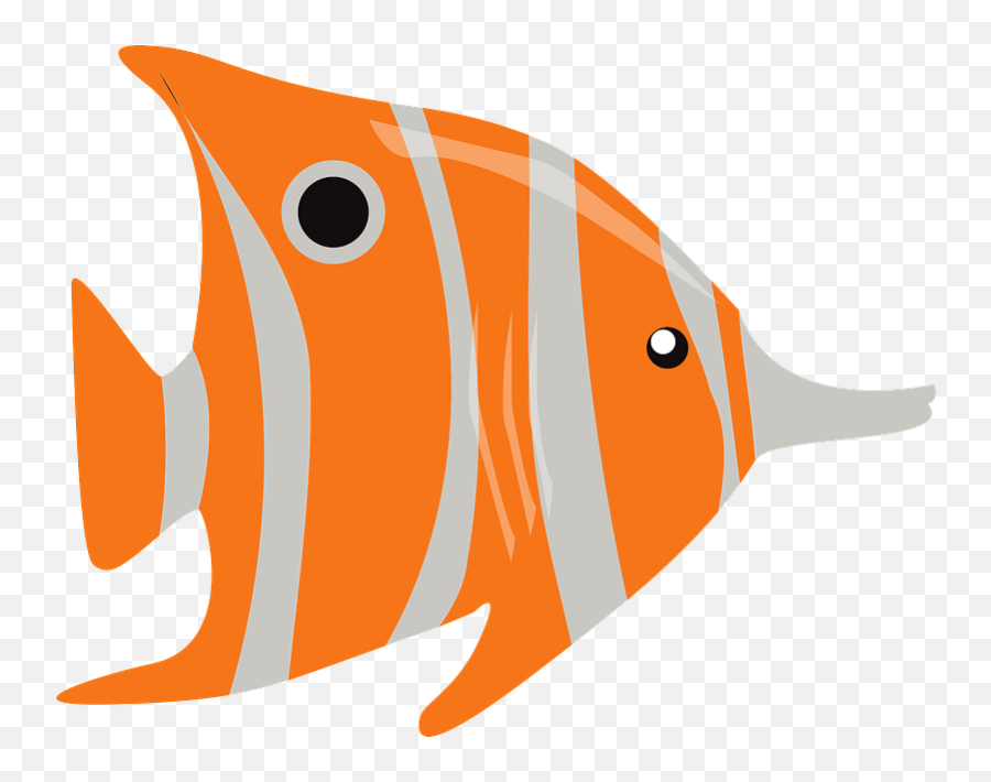 Copperband Butterflyfish Clipart Emoji,Clown Fish Emoji