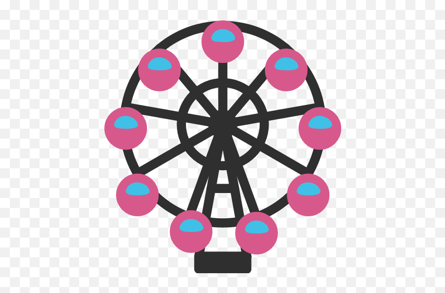 Ferris Wheel Emoji For Facebook Email - Icon,Military Emojis For Android