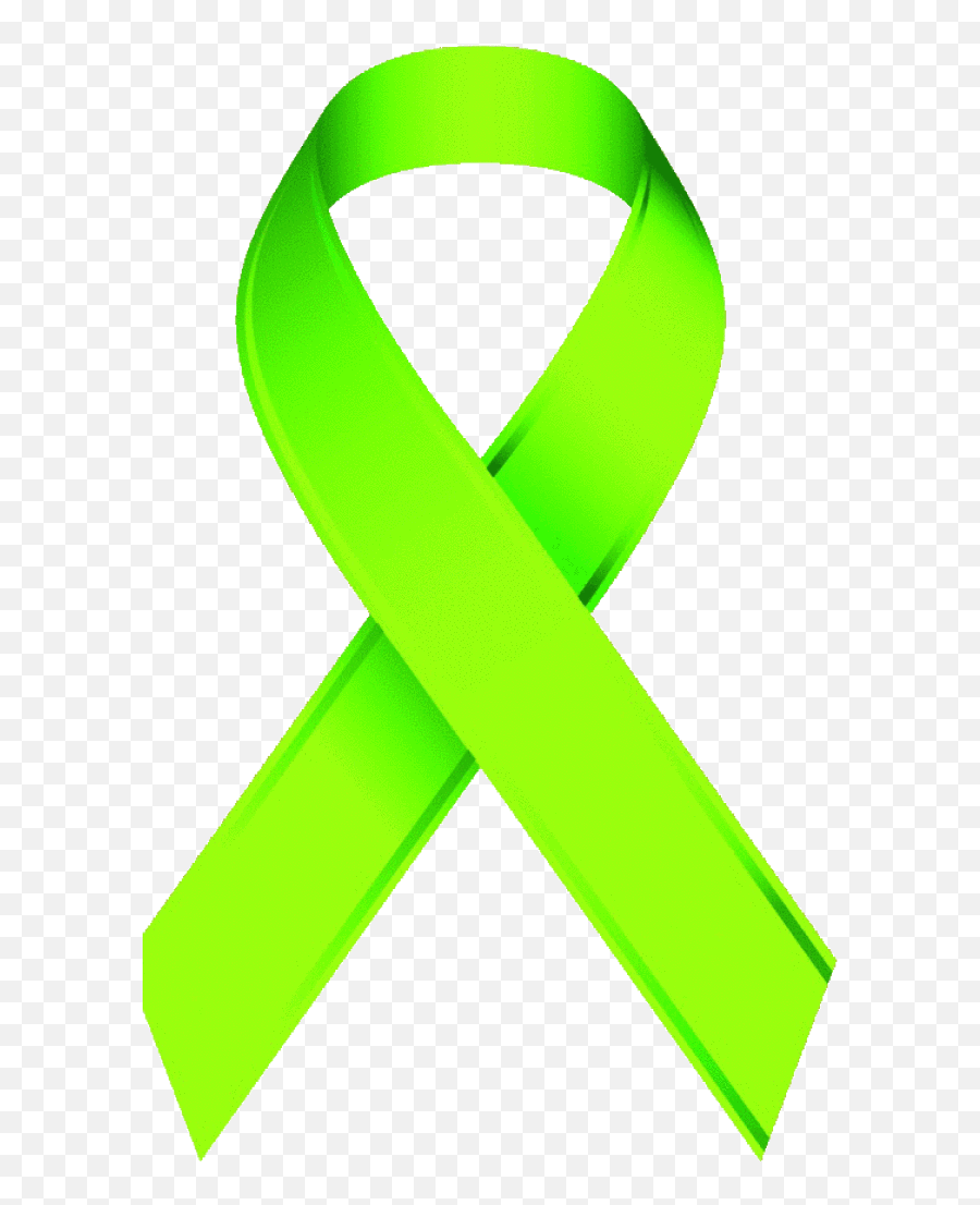 Pin - Mental Health Lime Green Ribbon Emoji,Breast Cancer Ribbon Emoji