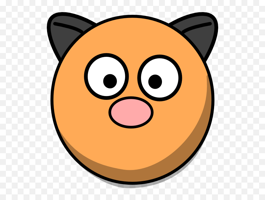 Hamster Face Clipart - Hamster Clipart Clker Emoji,Hamster Face Emoji