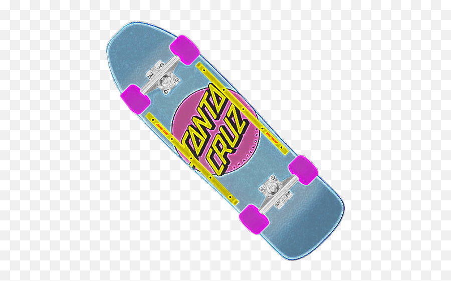 Popular And Trending Skateboard Stickers - Santa Cruz Dot Skateboard Emoji,Skateboard Emoji