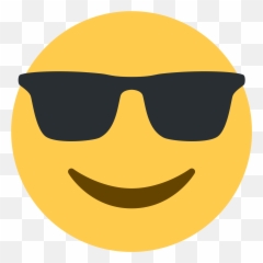 Pin - Sunglasses Emoji Twitter,Emoji Cake