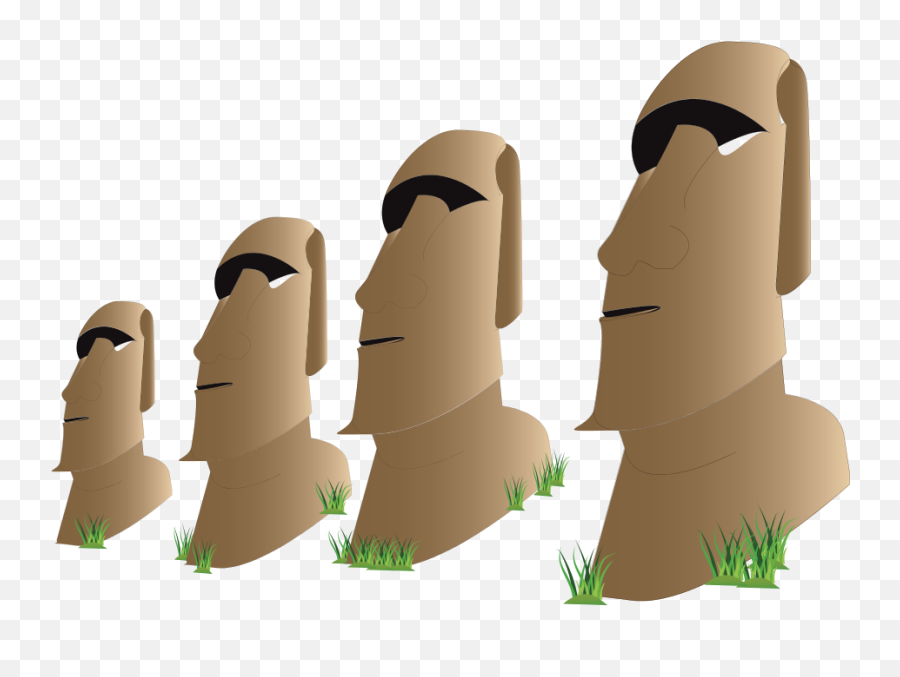 5173 Island Free Clipart - Easter Island Png Clipart Emoji,Easter Island Head Emoji