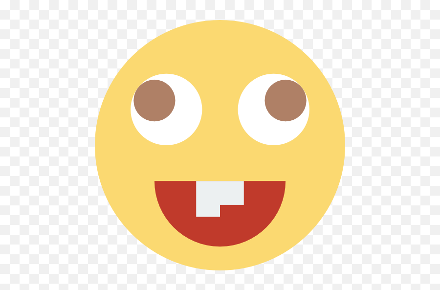 Emoticon Emotion Feelings Interface Face Goofy Icon - Emoticon Cara De Bobo Emoji,Flirty Blush Emoji