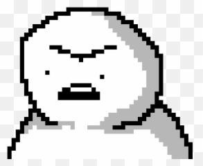 Grabs Horned Girl In An - Pixel Art Line Tutorial Emoji,Don T Care Emoticon