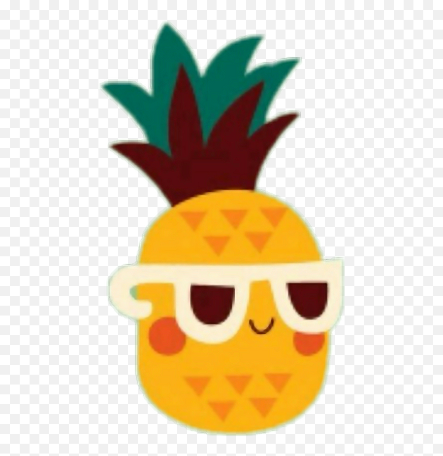 Clipart Pineapple Cute Clipart Pineapple Cute Transparent - Cute Profile Pictures For Instagram Emoji,Pineapple Emoji