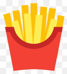 French Fries Icon - Free Download PNG and Vector Mcdonalds Clipart Emoji
