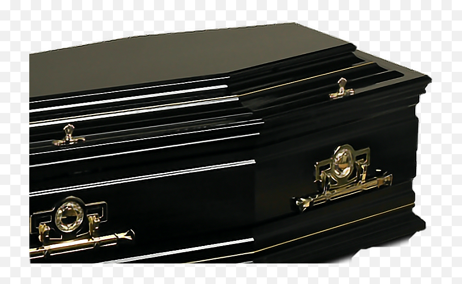 Coffin Casket Black Goth Freetoedit - Drawer Emoji,Casket Emoji