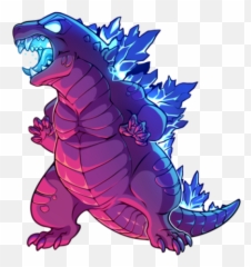 Godzilla Kaiju Kawaii Freetoedit - Imágenes De Godzilla Kawaii Emoji,Godzilla Emoji