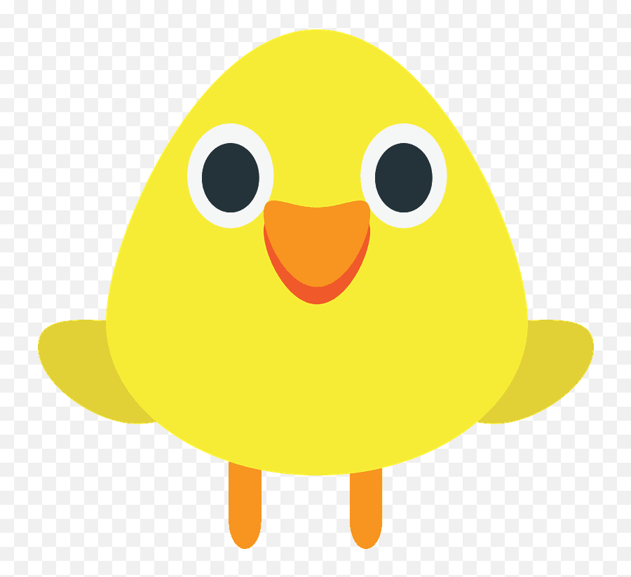 Front - Facing Baby Chick Emoji Clipart Cartoon Png Happy,Fish Emoji