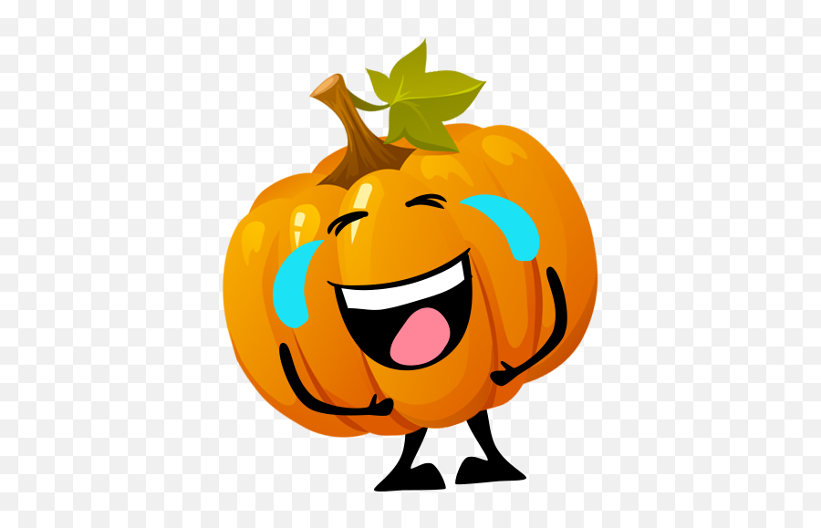 Topstickerlisttitletext Gif Cute Emoji Keyboard Sticker - Happy,Emoji Pumpkin