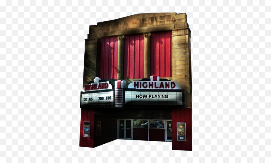 Download Highland Movie Theater - Full Size Png Image Pngkit Highland Theater Akron Ohio Emoji,Theater Emoji