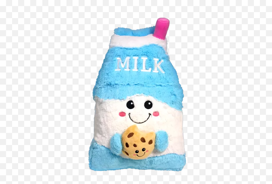 Milk And Cookie Scented Furry Pillow - Milk Pillow Emoji,Milk Emoji
