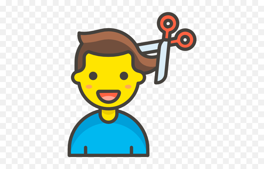 Haircut - Shrugging Icon Emoji,Scissors Emoji