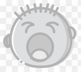 Smashicons Emoticons - Circle Emoji,Yawning Emoji