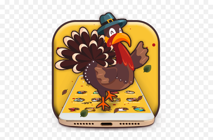 Thanksgiving Just But Our - Cartoon Emoji,Turkey Emoji For Android