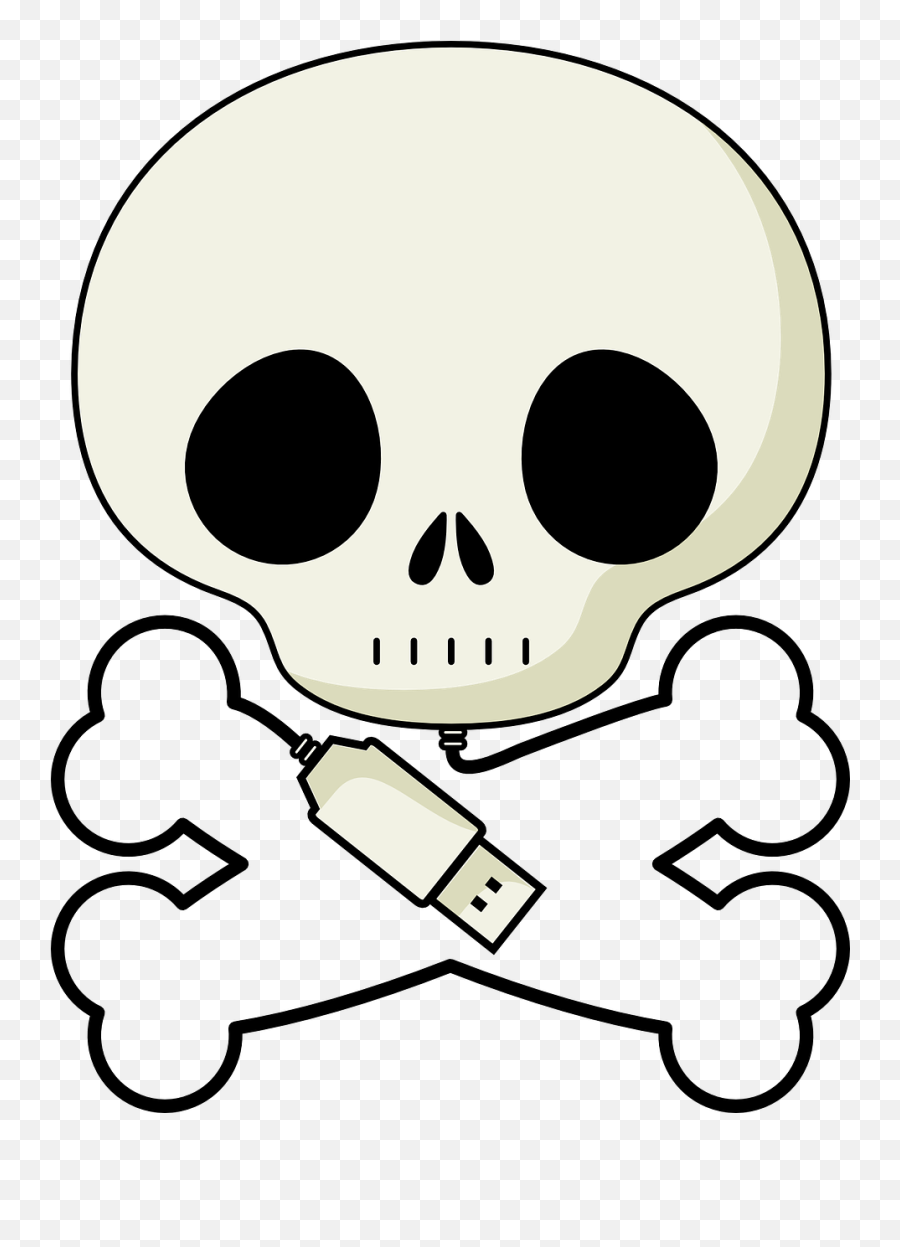 Head Skull Crossbones Pirate Plug - Smiley Face With Tongue Sticking Emoji,Skull Water Skull Emoji