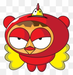 Photo Of Chicken Character Bird Poultry - Superhero Emoji