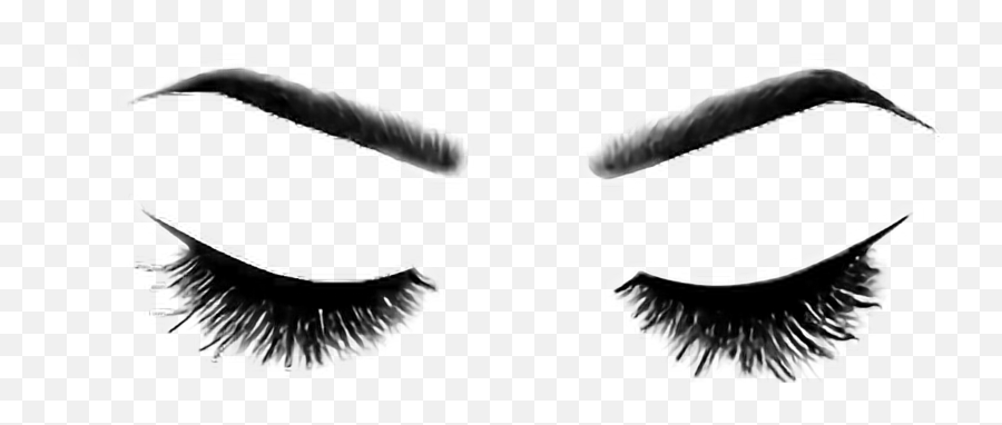 Eyes Eyelashes - Transparent Background Lashes Png Emoji,Eyelashes Emoji