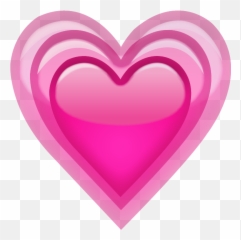 Free Emojis To Use For Your Steemit Posts As I Like To - Emoji Pink Heart Png Transparent Background,Getemoji.com