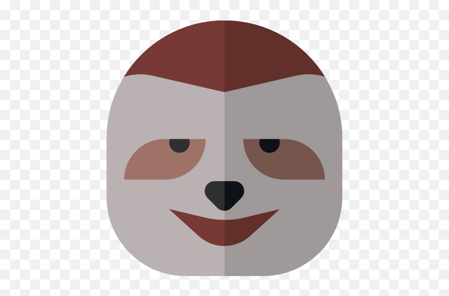 Sloth Face Png Picture - Sloth Emoji,Sloth Emoticon