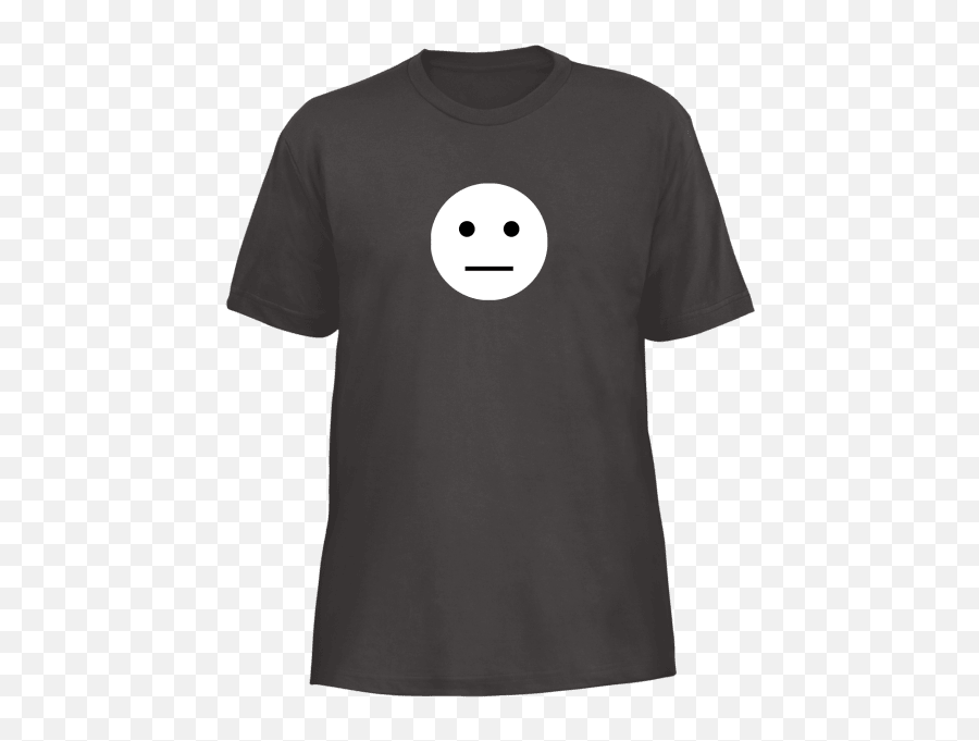 Meh Face Shirt - Smiley Emoji,Bet Black Emoji