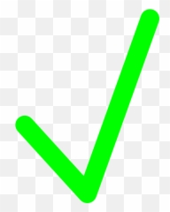 Green Tick Clipart - Flueben Grøn Emoji