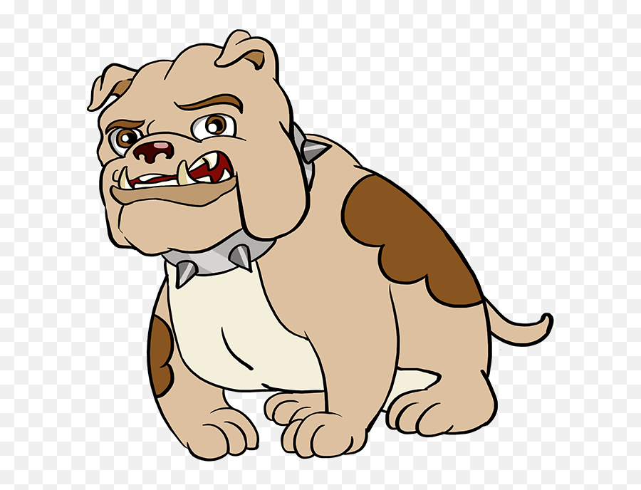 How To Draw A Bulldog - Easy Marine Corps Drawing Emoji,Bulldog Emoji