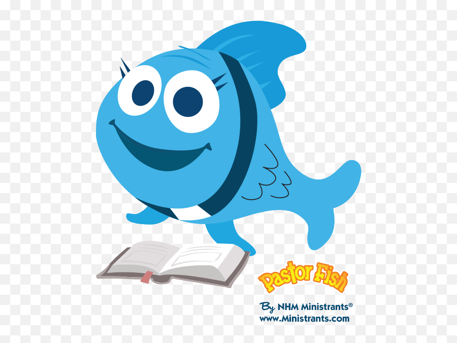 Pastor Fish - Cartoon Emoji,Fish Emoticon