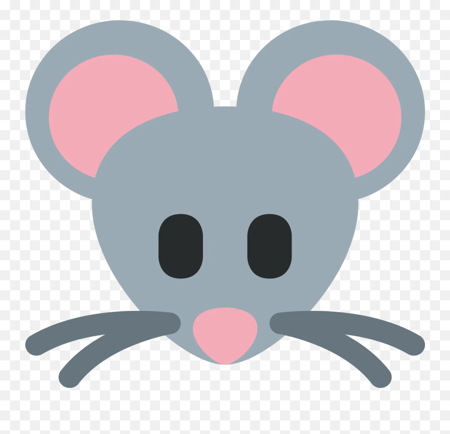 Large Emoji Icons U2013 Nature U2013 Paperzip - Mouse Icon Png Animal,Mouse Rabbit Hamster Emoji