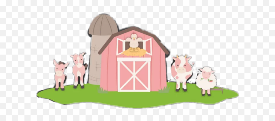 Farm Animals Horse Sheep Granja - Cartoon Emoji,Farm Emoji