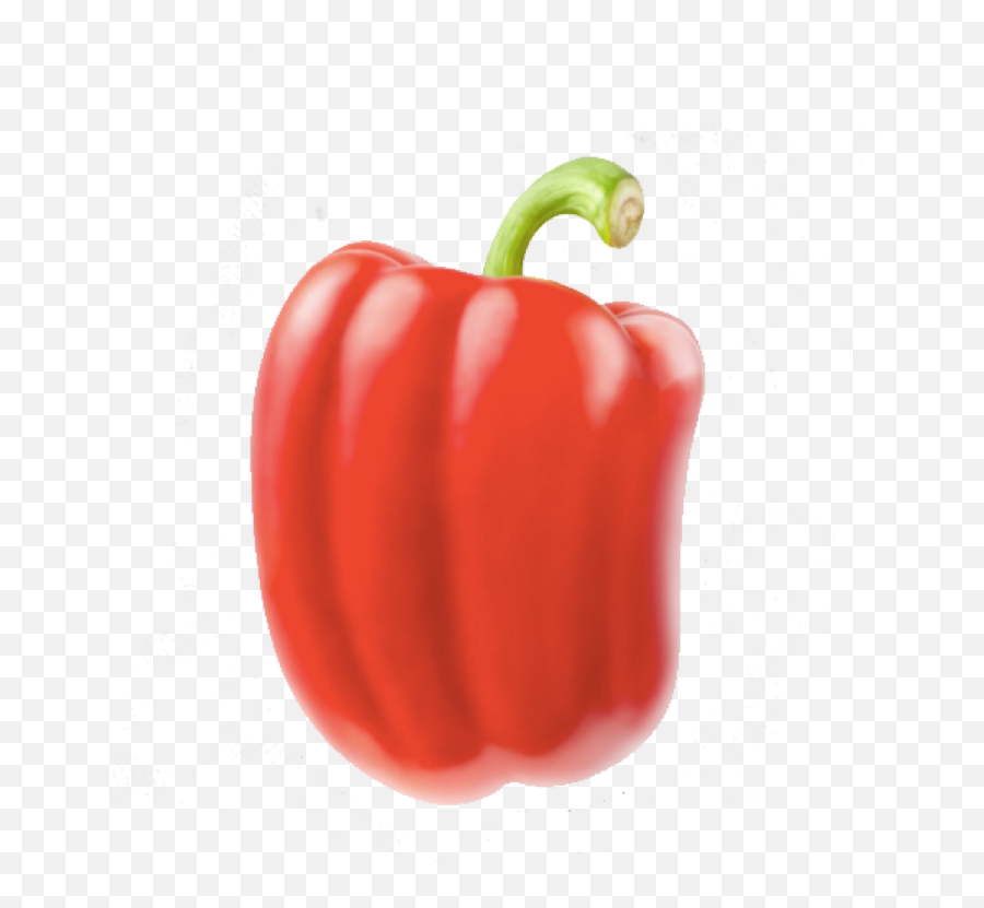 Red Bell Pepper Hd Png Download - Red Bell Pepper Emoji,Pepper Emoji Png