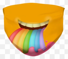 Emoji Pukes Rainbow - Happy