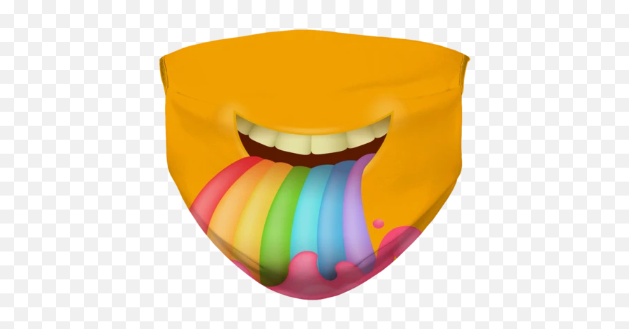 Emoji Pukes Rainbow - Happy,Barf Emoticon