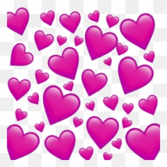 Emoji Emojis Sticker Stickers Sticker By Stickers - Transparent Purple Heart Background,I Love You In Emojis