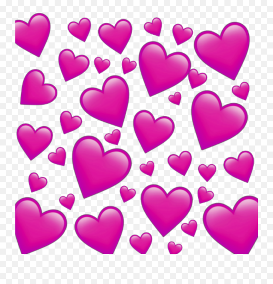 Emoji Emojis Sticker Stickers Sticker By Stickers - Transparent Purple Heart Background,I Love You In Emojis