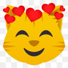 In Love Cat Gif - Happy Emoji