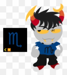 John Egbert Vriska Outfit Clipart - Fictional Character Emoji,Throat Punch Emoji