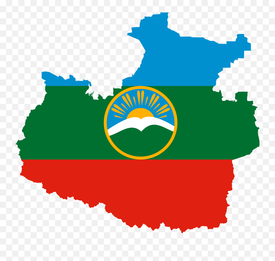 Atlas Of Karachay - Karachay Cherkessia Map Emoji,Trinidad Flag Emoji