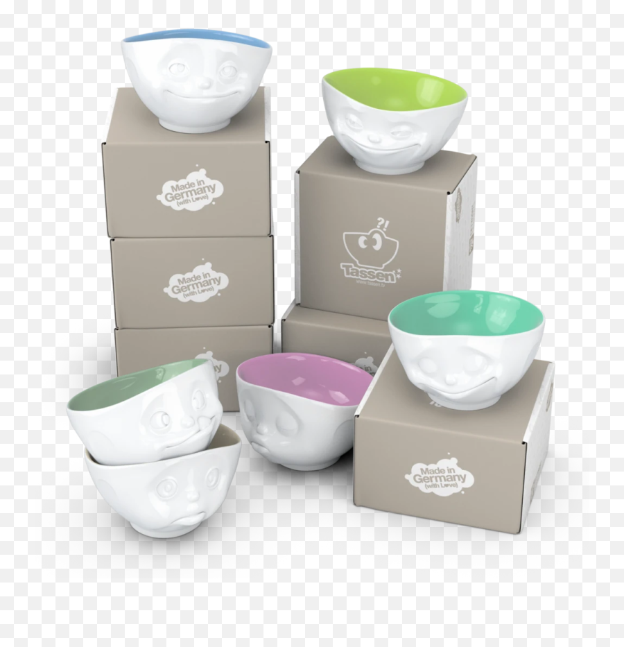 Emoji Bowl Set 6 - Ceramic,Bowl Emoji