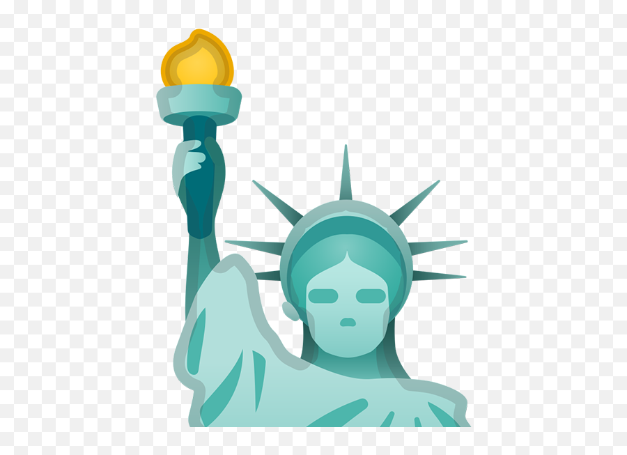 10 Travel Emoji That Every Jet - Statue Of Liberty Cartoon Png,Location Emoji