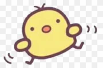 Chick - Cartoon Emoji,Puff Emoji